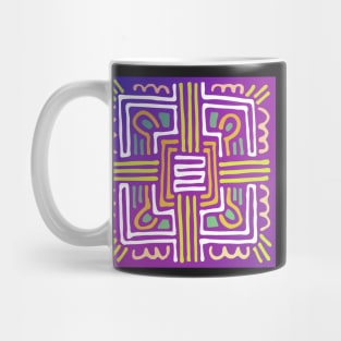 Purple Mandala Design Mug